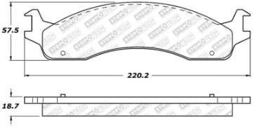 Picture of StopTech Street Select Brake Pads