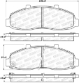 Picture of StopTech Street Select Brake Pads