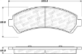 Picture of StopTech Street Select Brake Pads