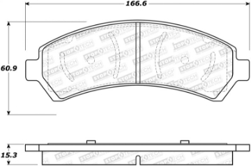 Picture of StopTech Street Select Brake Pads