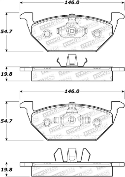 Picture of StopTech Street Select Brake Pads