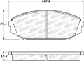 Picture of StopTech Street Select Brake Pads