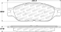 Picture of StopTech Street Select Brake Pads