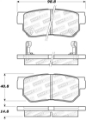 Picture of StopTech Street Select Brake Pads