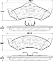Picture of StopTech Street Select Brake Pads