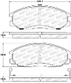 Picture of StopTech Street Select Brake Pads