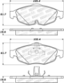 Picture of StopTech Street Select Brake Pads