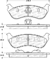 Picture of StopTech Street Select Brake Pads