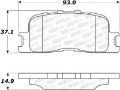 Picture of StopTech Street Select Brake Pads