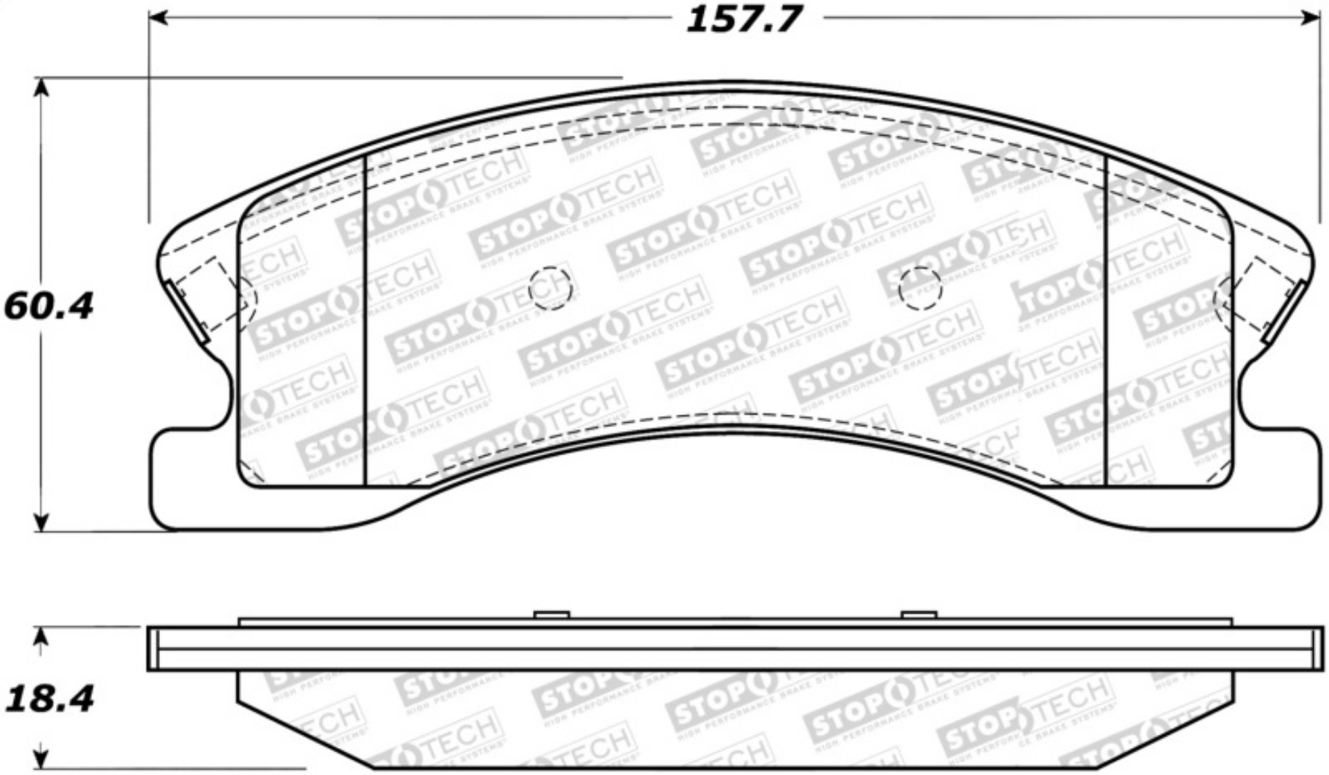 Picture of StopTech Street Select Brake Pads