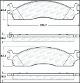 Picture of StopTech Street Select Brake Pads