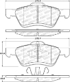 Picture of StopTech Street Select Brake Pads