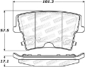 Picture of StopTech Street Select Brake Pads
