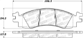 Picture of StopTech Street Select Brake Pads