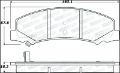 Picture of StopTech Street Select Brake Pads