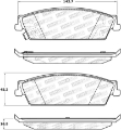 Picture of StopTech Street Select Brake Pads