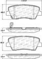 Picture of StopTech Street Select Brake Pads