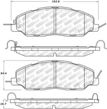 Picture of StopTech Street Select Brake Pads - Front
