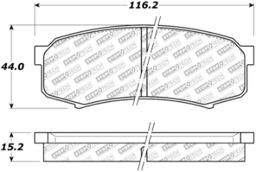 Picture of StopTech Street Select Brake Pads - Front