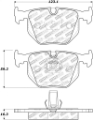 Picture of StopTech Street Select Brake Pads - Front