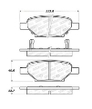 Picture of StopTech Street Select Brake Pads - Front