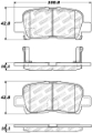 Picture of StopTech Street Select Brake Pads - Front