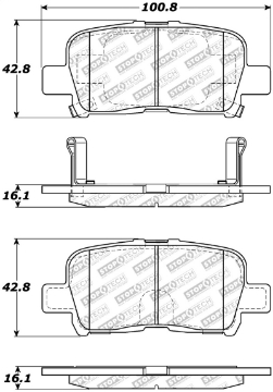 Picture of StopTech Street Select Brake Pads - Front