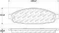 Picture of StopTech Street Select Brake Pads - Front