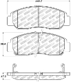 Picture of StopTech Street Select Brake Pads - Front
