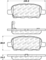 Picture of StopTech Street Select Brake Pads - Rear