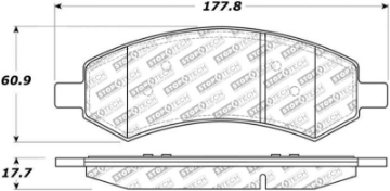 Picture of StopTech Street Select Brake Pads - Front