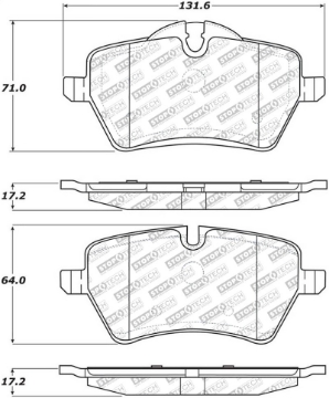Picture of StopTech Street Select Brake Pads - Front