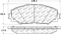 Picture of StopTech Street Select Brake Pads - Front