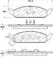 Picture of StopTech Street Select Brake Pads - Front