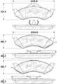 Picture of StopTech Street Select Brake Pads - Front