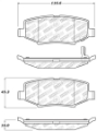 Picture of StopTech Street Select Brake Pads - Front