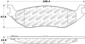 Picture of StopTech Street Select Brake Pads - Front
