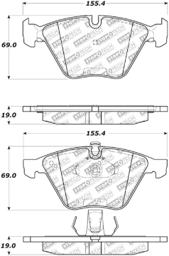 Picture of StopTech Street Select Brake Pads - Front