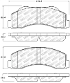 Picture of StopTech Street Select Brake Pads - Front-Rear