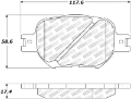 Picture of StopTech Street Select Brake Pads - Front-Rear