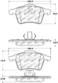 Picture of StopTech Street Select Brake Pads - Front-Rear
