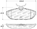 Picture of StopTech Street Select Brake Pads - Front-Rear