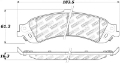 Picture of StopTech Street Select Brake Pads - Front-Rear