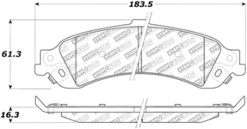 Picture of StopTech Street Select Brake Pads - Front-Rear