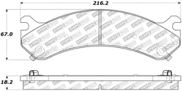 Picture of StopTech Street Select Brake Pads - Front-Rear