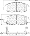 Picture of StopTech Street Select Brake Pads - Front-Rear