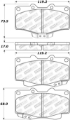 Picture of StopTech Street Select Brake Pads - Rear