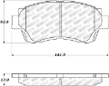 Picture of StopTech Street Select Brake Pads - Rear
