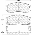 Picture of StopTech Street Select Brake Pads - Rear