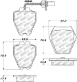 Picture of StopTech Street Select Brake Pads - Rear